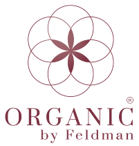 Organic by Feldman Logo R weiss